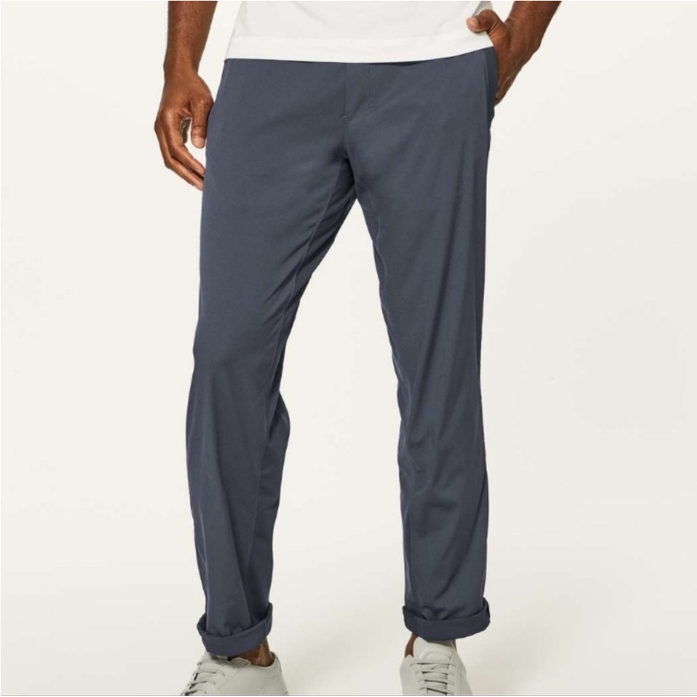 Men's Lululemon Great Wall Pant 32" - Melanite Size Medium